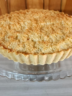 Una foto de 🥥 Tarta de coco y dulce de leche - fácil y rápida 🥥