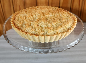 Una foto de 🥥 Tarta de coco y dulce de leche - fácil y rápida 🥥