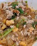ยำวุ้นเส้นคีโต(เส้นแก้ว)