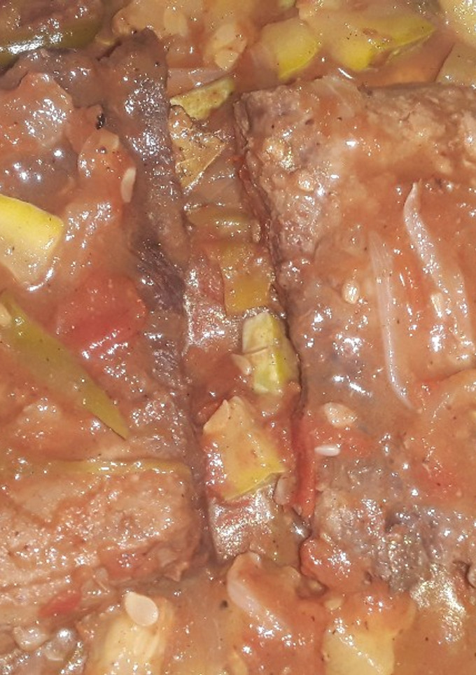 Una foto de Filetes de pescado en salsa