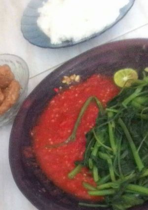 Foto resep Plecing kangkung