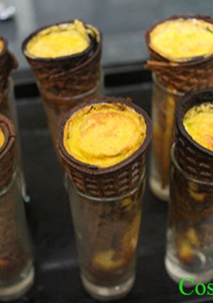 Foto principal de Cornetes de tortilla de gazpacho