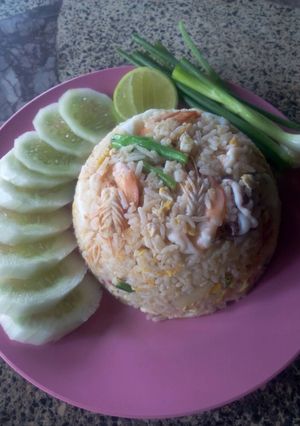 รูปของ ข้าวผัดทะเล