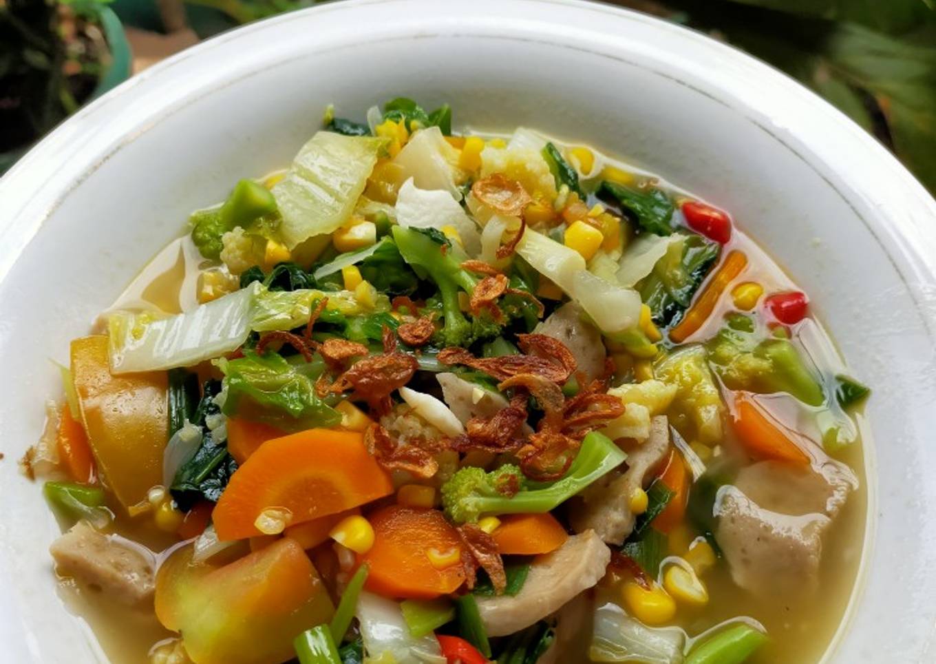 Capcay Goreng simple