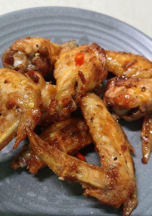 Hình của món Cánh gà chiên nước mắm.
