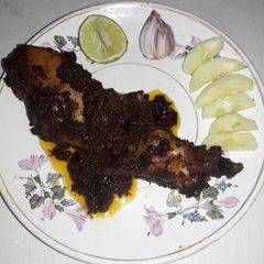 A picture of Kolkata's Famous Golbari-Style Chicken Kosha | কলকাতার বিখ্যাত গোলবারির স্টাইলে কোশা মুরগির মাংশ.