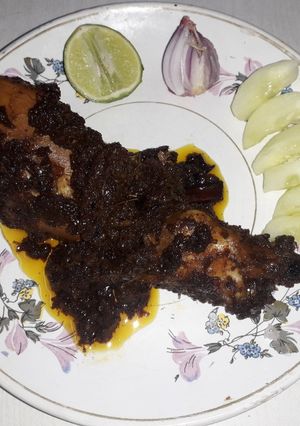 A picture of Kolkata's Famous Golbari-Style Chicken Kosha | কলকাতার বিখ্যাত গোলবারির স্টাইলে কোশা মুরগির মাংশ.