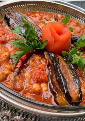 صورة لوصفة مغمور او مسقعة باذنجان