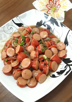 Foto resep Sosis Saus Mentega