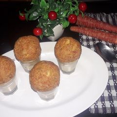 Gajar laddu shot A picture of Gajar laddu shot.