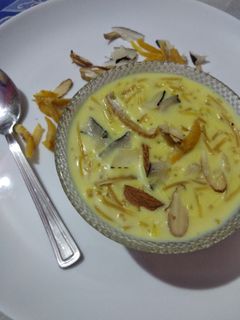 केसरिया सेवई रेसिपी मुख्य फोटो