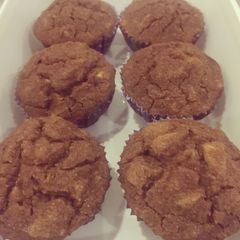 A picture of Macrobiotic Plantain Almond Cupcakes (Gluten Free, Vegan, Sugar-free).