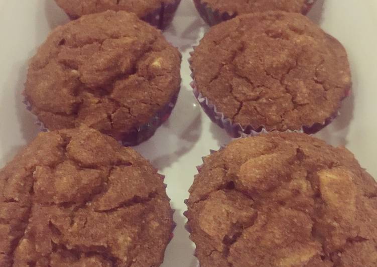 Macrobiotic Plantain Almond Cupcakes (Gluten Free, Vegan, Sugar-free)