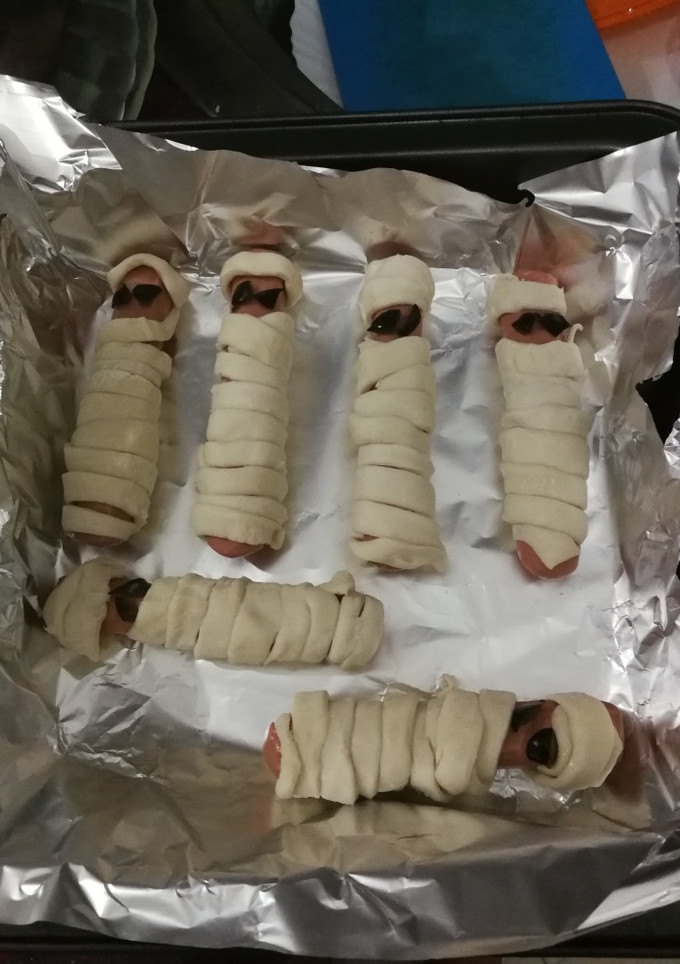 Una foto de Momias de salchichas