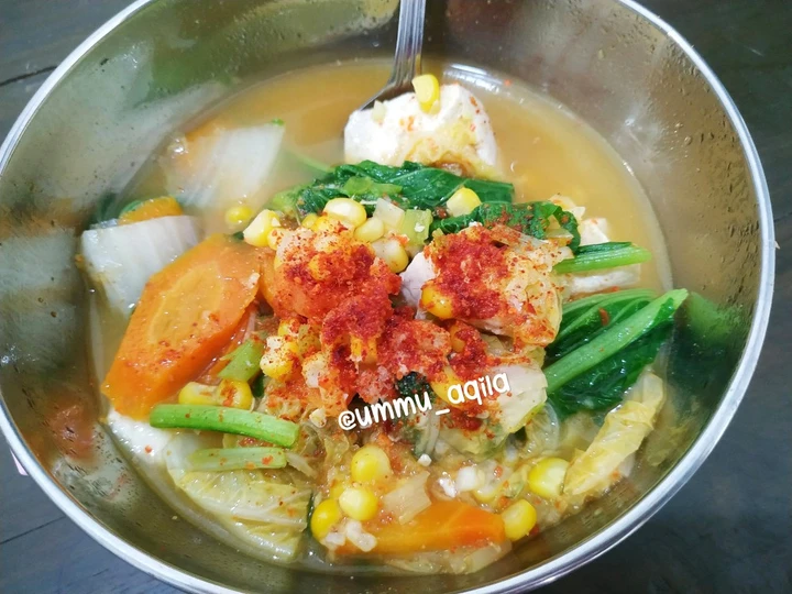 Langkah Mudah untuk Menyiapkan Resep Seblak sayur pedas(cocok untuk menu diet) yang Uenak Anti Ribet, Bisa Manjain Lidah