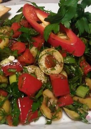 O poză a rețetei Salată de Măsline(Zeytin piyazi).