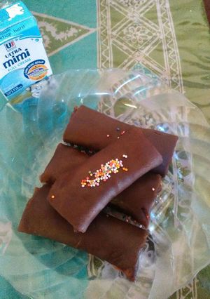 Foto resep Roll banana chocolate