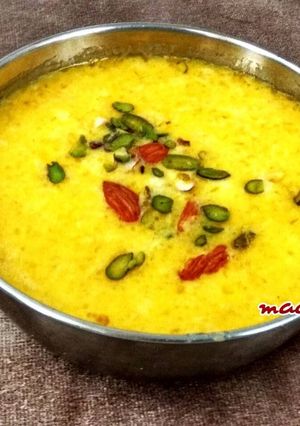 भुट्टे का हलवा/जाजरिया (Bhutte ka halwa/jajriya🌽🌽 recipe in hindi) रेसिपी मुख्य फोटो