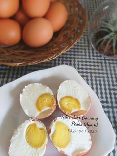 Foto resep Telur Asin Bawang Pedas