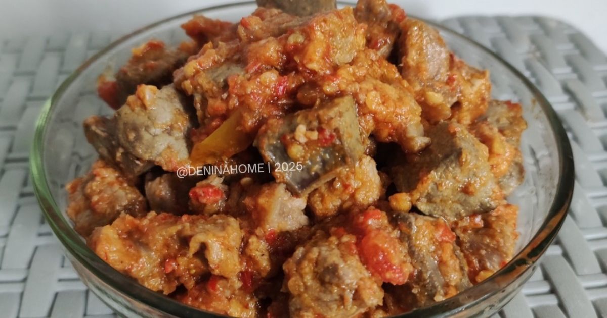 Sambal Goreng Hati dan Daging Sapi