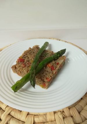 Una foto de Quinoa con verduritas 😋