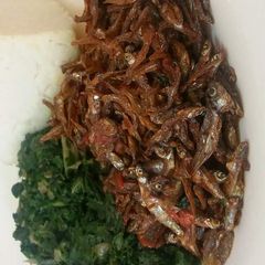 A picture of Fried Omena.