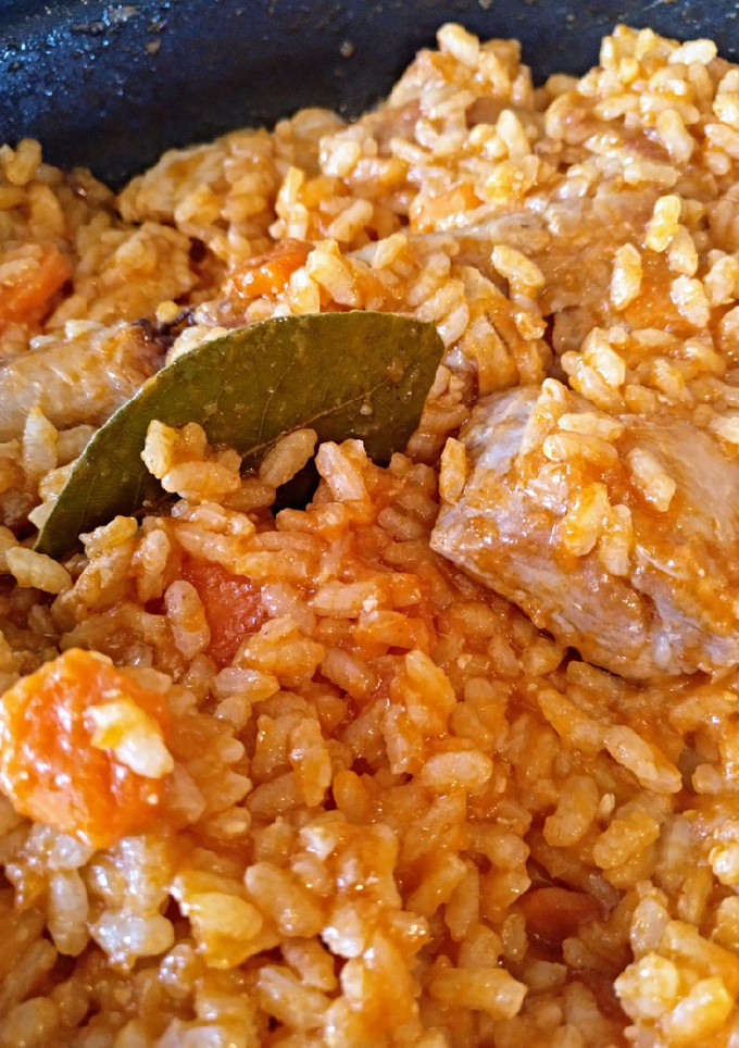 Una foto de Arroz con costilla🐷