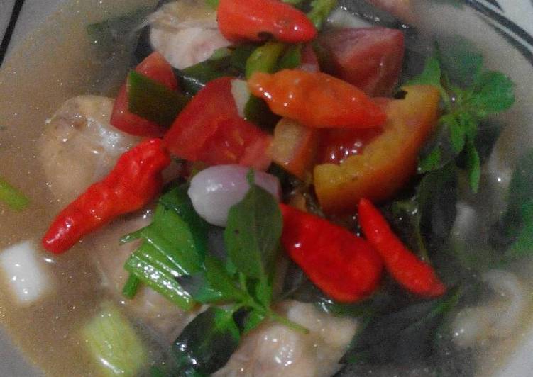 Sop ikan patin bening