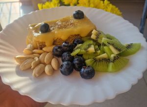 Foto principal de Lemonie (brownie de limón) sin gluten ni mantequilla