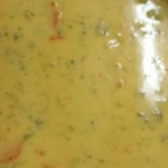 A picture of Loaded Broccoli & Cheese Soup.