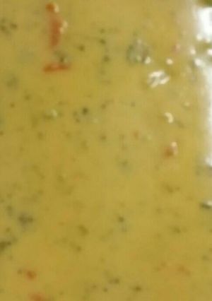 A picture of Loaded Broccoli & Cheese Soup.