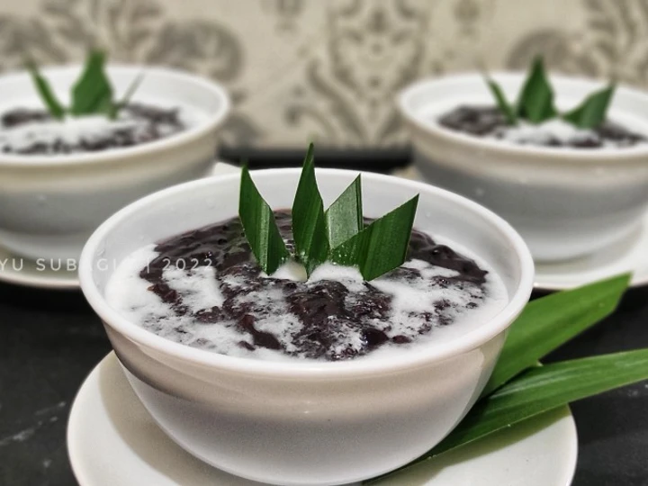 Cara Gampang Membikin Resep Bubur Ketan Hitam yang Lezat Anti Ribet, Sempurna