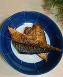煎鯖魚