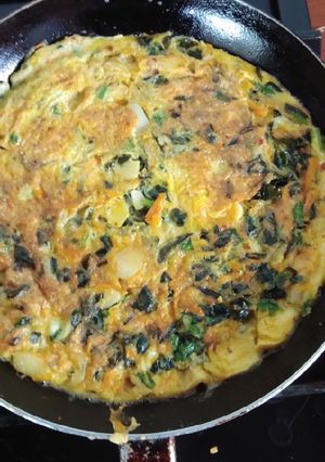 Foto resep Omelet kelor