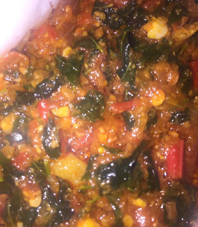 A picture of Moringa stew.