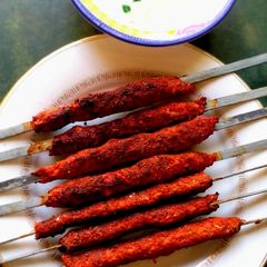 A picture of Seekh Kabab (BBQ) Recipe.