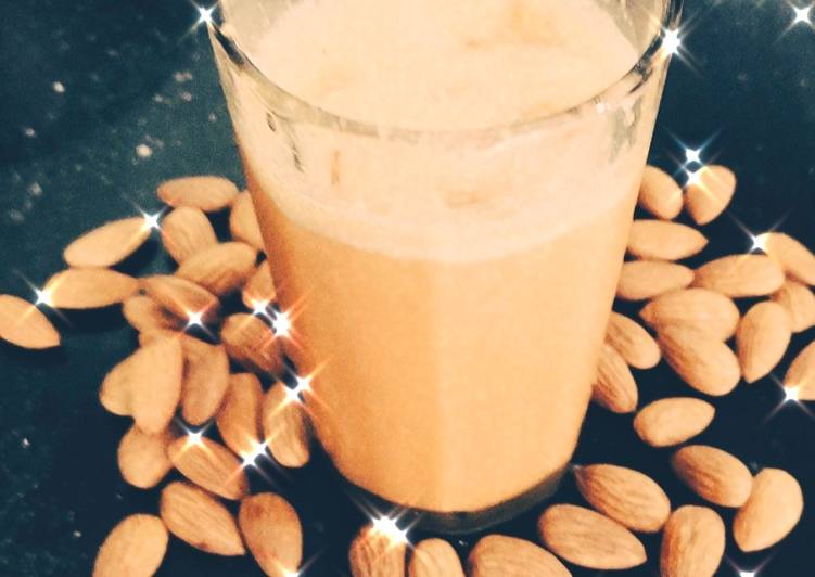 How to Make Orange Badam shake