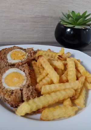 Stefánia vagdalt gluténmentesen sült krumplival recept fotója