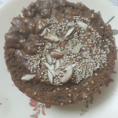 Whole wheat and jaggery cake eggless cake A picture of Whole wheat and jaggery cake eggless cake.