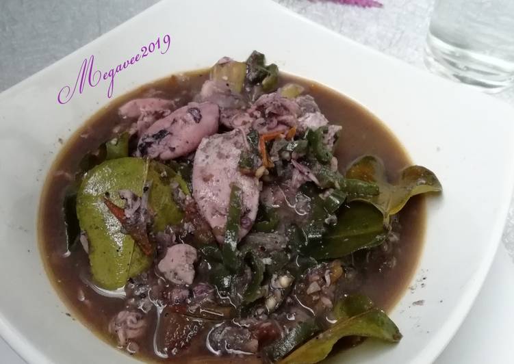Resep Cumi Hitam Cabai Hijau, Enak Banget