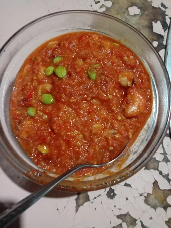 Easy Way Prepare Sambel udang pete the So Delicious Perfect