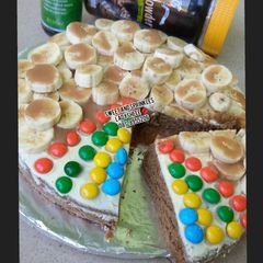 A picture of Pizza Cake.