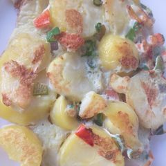 A picture of Potato omelette.