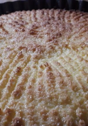 Una foto de Tarta de coco sin harina 🤤👌