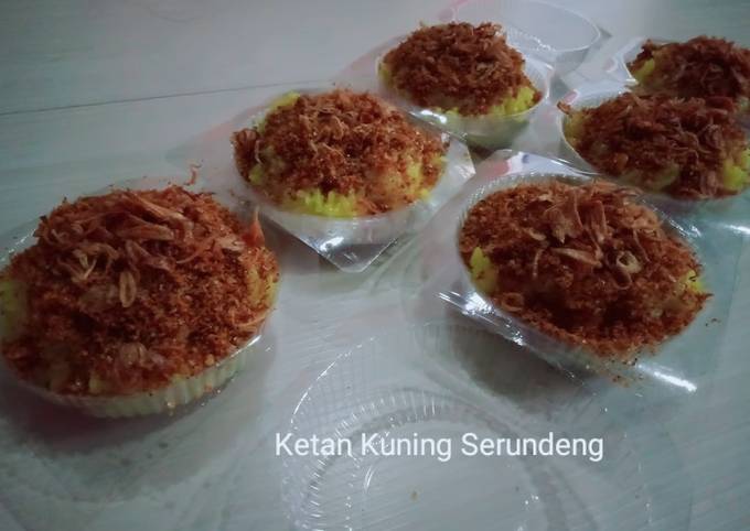 Resep: Ketan Kuning Serundeng Bahan Sederhana