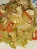 Grille de pollo con salteado de verduras al vapor