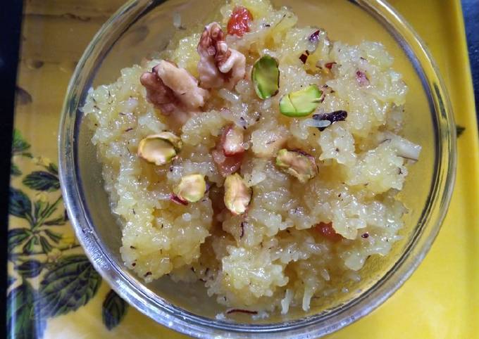 Recipe of Homemade Narali bhat/coconut rice