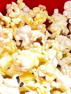 صورة لوصفة فشار بالزبده 🍿