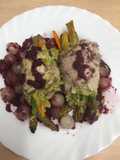 247. Rollitos de pechuga con cebollitas (principal carne)