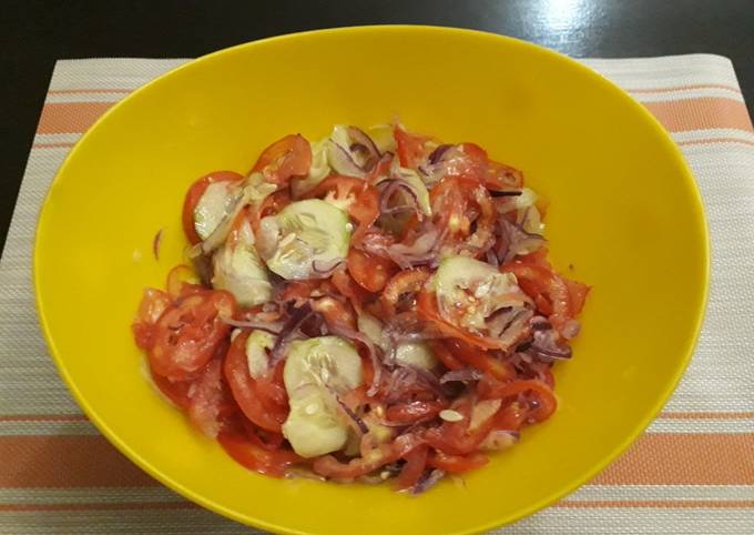 Kachumbari #4weekschallenge #5ingredientsrecipe contest